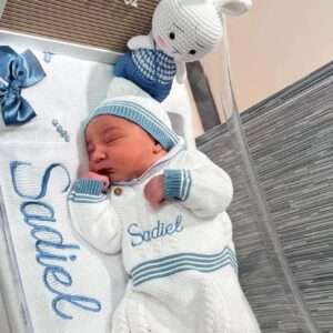 Baby Damian white Cobalto