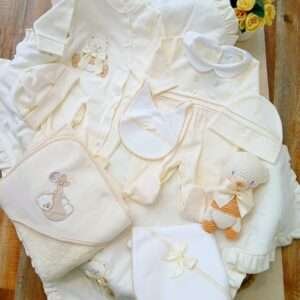 Ajuar de nacimiento Osito Perla