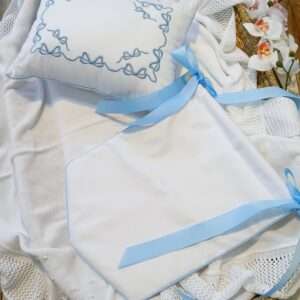 Set de Almohada y colgante personalizados Blue