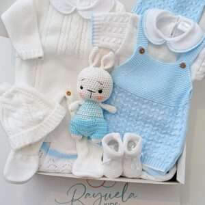 Pelele Madera White Blue - Deluxe