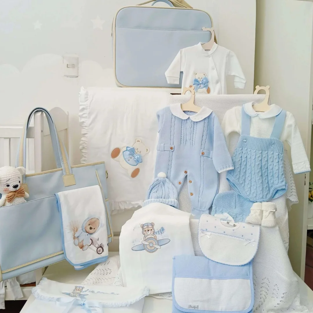 Conjunto Largo para Bebés con Bordado Personalizado