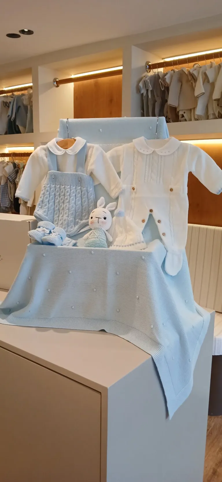 Conjunto Largo para Bebés con Bordado Personalizado