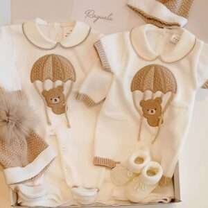 Pelele de Algodón para Bebés 0-3 meses Parachute Bear